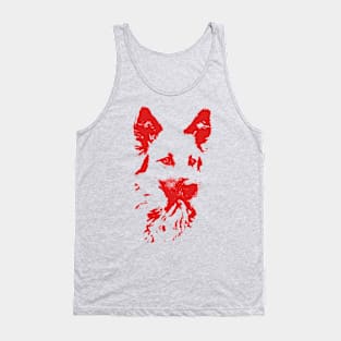 dog threshold colorize Tank Top